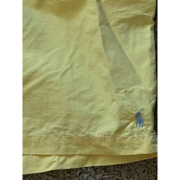 Medium Polo by Ralph Lauren elastic waist, swim trunks, yellow board short - Picture 3 of 12
